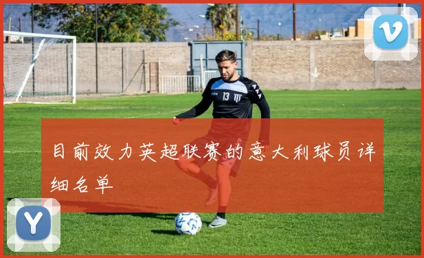 目前效力英超联赛的意大利球员详细名单